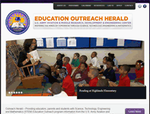 Tablet Screenshot of educationoutreachherald.com